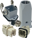 ILME KITSET SIZE 21.21 A 4P+E 10A STR HOOD M20 SEMI GLAND STR BULKHEAD HOUSING 1 SS LEVER METAL