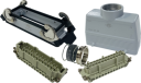 ILME KITSET SIZE 104.27 24B 24P+E 16A STR HOOD M40 SEMI GLAND, BULKHEAD HOUSING 2 LEVERS METAL
