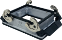ILME C SIZE 77.62 HOUSING 2 LEVER BULKHEAD 32P+E IP65/66/69