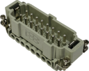 ILME CNE SIZE 77.62 INSERT MALE SCREW 16A 16P+E UNPREPARED WIRE GREY 17-32