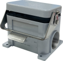 ILME C SIZE 104.62 HOUSING 1 LEVER SURFACE WITH COVER 48P+E 2XM50 IP65