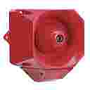 Werma 32-Tone 230VAC, Xenon illumination, Red, 110dB, Wall mounted, IP66