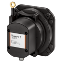 KUEBLER D125 DRAW WIRE ENCODER - 10M RANGE, 4-20MA ANALOG 12-BIT, M12 5-PIN, 12-30VDC, IP67