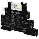 ELCO MINI RELAY, DIN RAIL MOUNT, 6A, INPUT 12VAC/DC, SCREW TERMINAL