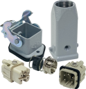 ILME KITSET SIZE 21.21 A 4P+E 10A STR HOOD M20 SEMI GLAND STR BULKHEAD HOUSING 1 LEVER METAL