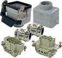 ILME KITSET SIZE 44.27 6B 6P+E 16A STR HOOD TO HOOD CONNECTORS M25 COMPLETE GLANDS 1 LEVER METAL
