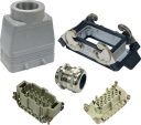 ILME KITSET SIZE 57.27 10B 10P+E 16A STR HOOD M32 COMPLETE GLAND, BULKHEAD HOUSING 2 LEVERS METAL