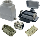 ILME KITSET SIZE 57.27 10B 10P+E 16A STR HOOD M32 COMPLETE GLAND, BULKHEAD HOUSING W/COVER 1 LEVER METAL
