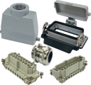 ILME KITSET SIZE 77.27 16B 16P+E 16A STR HOOD M32 COMPLETE GLAND, BULKHEAD HOUSING W/COVER 1 LEVER METAL