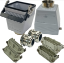 ILME KITSET SIZE 77.62 32B 32P+E 16A STR HOOD M40 TO HOOD CONNECTOR M40 COMPLETE GLANDS 1 LEVER METAL