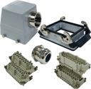ILME KITSET SIZE 77.62 32B 32P+E 16A 90° HOOD M40 COMPLETE GLAND, BULKHEAD HOUSING 2 LEVERS METAL