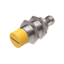 TURCK INDUCTIVE SENSOR: M18, 14mm Sensing, PNP, NO, 3-Wire, Non-flush, 10-30VDC, M12 4-pin, 500 Hz Switching
