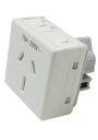 GEWISS SYSTEM, SOCKET OUTLET 230V 15A 2P+E