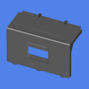 GEWISS 24SC INSTALLATION KIT FOR DIN RAIL DEVICES - FOR INFLOOR OUTLET BOXES