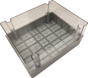 GEWISS 44CE ENCLOSURE IP56, DEEP LID CLEAR, 380 x 300 x 180mm - HIGH TEMP