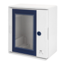 GEWISS 46QP POLYESTER CABINET IP66, CLEAR DOOR, 300 x 250 x 160mm