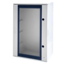 GEWISS 46QP POLYESTER CABINET IP66, CLEAR DOOR, 425 x 310 x 160mm