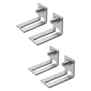 GEWISS 46QP ACCESSORY - INTERNAL ADJ MOUNTING BRACKETS/REVERSIBLE SQUARES (SET OF 4)