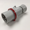 GEWISS IEC309 HP STR PLUG IP44/54 RED 415V 6H 32AMPS 3P+E