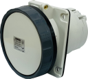 GEWISS IEC309 HP 10° SOCKET FLUSH MTG IP66/67 BLACK 480-500V 7H 63AMPS 3P+E