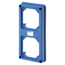 GEWISS IEC309 67IB SWSKT ACCESSORY - FLANGED LID FOR 1x 16/32A SKT + 1x 3P+E 16A SKT IP44/67 (also see GW66741N)
