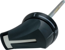 GEWISS 97MSS ACCESSORY -  ROTARY DOOR HANDLE, BLACK 200mm SHAFT - FOR MSS125 / MSS160