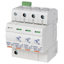GEWISS 90AM LST SURGE PROTECT DEVICE TYPE 2 -  3P+N 40kA 400V, C/W END-OF-LIFE AUX