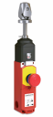 BERNSTEIN SR SAFETY PULL ROPE SW 300N, 1 DIR PLASTIC BODY, 2NO + 2NC, WITH E/STOP BUTTON, QUICKFIX