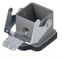 WESTEC SIZE A HOUSING BULKHEAD STR IP65 METAL