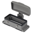 WESTEC 10B REV HOUSING 4 PEG BULKHEAD 10P+E  WITH COVER