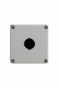 GHISALBA 22mm IP65 SHALLOW 1 HOLE ENCLOSURE 82 x 80 x 55mm IP65 PC
