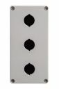 GHISALBA 22mm IP65 DEEP 3 HOLE ENCLOSURE 160 x 80 x 85mm IP65 PC