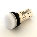 GHISALBA 22mm IP66 INDICATING LIGHT MONOTYPE WHITE IP66 (Excludes BA9 LED)