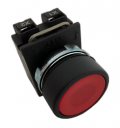 GHISALBA 22mm IP66 ILLUMINATED FLUSH PUSHBUTTON RED