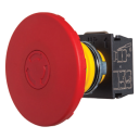 GHISALBA 22mm IP66 E/STOP MUSHROOM PUSHBUTTON RED Ø60mm - TWIST TO RELEASE