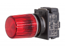 GHISALBA 22mm INDICATING LIGHT RED HI VIS (Excludes Hi-Vis BA9 LED)