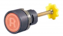 GHISALBA 22mm RED MECHANICAL REMOTE RESET PUSHBUTTON