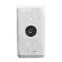 GEWISS SYSTEM, TV SOCKET RESISTIVE COAXIAL DIRECT CONNECT