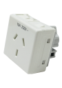 GEWISS SYSTEM, SOCKET OUTLET 230V 10A 2P+E