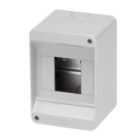 GEWISS 40CD ENCLOSURE IP40 SURFACE MTG 4MOD, NO DOOR