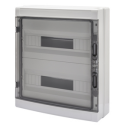 GEWISS 40CDK DISTRIBUTION BOARD IP65 SURFACE MTG 36 WAY (18x2) - WITH E/N TERMINALS (GW40107BD)