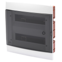 GEWISS 40CDI DECORATIVE ENCL IP40 FLUSH MTG MILK WHITE - 24 MODULES (12x2) 328x338x28mm *** WHILE STOCKS LAST ***