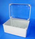 GEWISS 44CE ENCLOSURE IP56, DEEP BODY CLEAR LID, 380 x 300 x 170mm