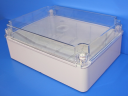 GEWISS 44CE ENCLOSURE IP56, STD DEPTH CLEAR LID, 300 x 220 x 120mm - HIGH TEMP
