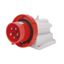 GEWISS IEC309 90° INLET SURFACE MTG IP67 RED 415V 6H 16AMPS 3P+N+E