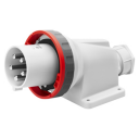 GEWISS IEC309 90° INLET SURFACE MTG IP67 RED 415V 6H 125AMPS 3P+N+E