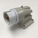 GEWISS IEC309 BTS 90° INLET SURFACE MTG IP44 16AMPS WHITE 40-50VAC 50-60Hz 3P 12H