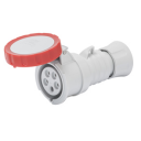 GEWISS IEC309 HP FAST STR CONN IP66/67/68/69 RED 415V 6H 16AMPS 3P+N+E (replaces GW63031)
