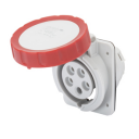 GEWISS IEC309 HP 10° SOCKET FLUSH MTG IP66/67 RED 415V 6H 32AMPS 3P+N+E