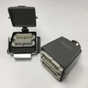 WESTEC COMPLETE SET, 32B 32P+E 16A - STR HOOD M40 GLAND, BULKHEAD HOUSING w/COVER 1 LEVER, METAL